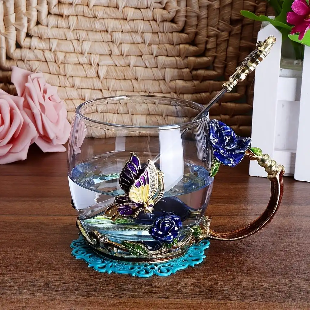 فنجان چای خوری کریستال فنجان چای خوری کریستال